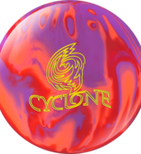 WYPRZEDA! Ebonite Cyclone orange/purple/red
