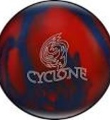 WYPRZEDA! Ebonite Cyclone blue/red Sparkle