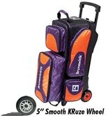 Brunswick Flash X Triple Roller purple/orange