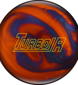 WYPRZEDA! Ebonite Turbo/R orange/blue pearls