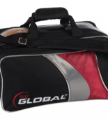 Global 900 2-ball Travel Tote black/red/silver