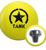A Motiv Tank Yellowjacket Bowling Ball