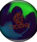 kula bowlingowa - WYPRZEDA! Ebonite Cyclone purple/teal/lime