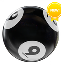 kula bowlingowa wiercona - Houseball BINGO black/white