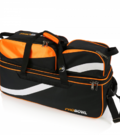 wózek/torba bowlingowy - A Probowl Triple Tote DLX w/shoe bag black/orange