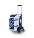 w�zek bowlingowy na 2 kule - Storm 2-ball Rolling Thunder Signature (4 whell edition) white/blue