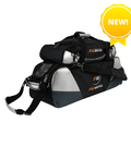 wzek bowlingowy na 3 kule - Probowl Deluxe 3-ball Tote W/Shoe Bag black/carbon silver