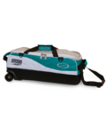w�zek bowlingowy na 3 kule - Storm 3-ball TRAVEL TOTE PRO white/teal